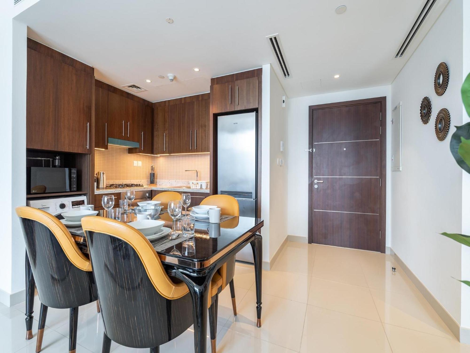 Luxurious Stylish Apartments Across Dubai Mall Burj Khalifa City Views Εξωτερικό φωτογραφία