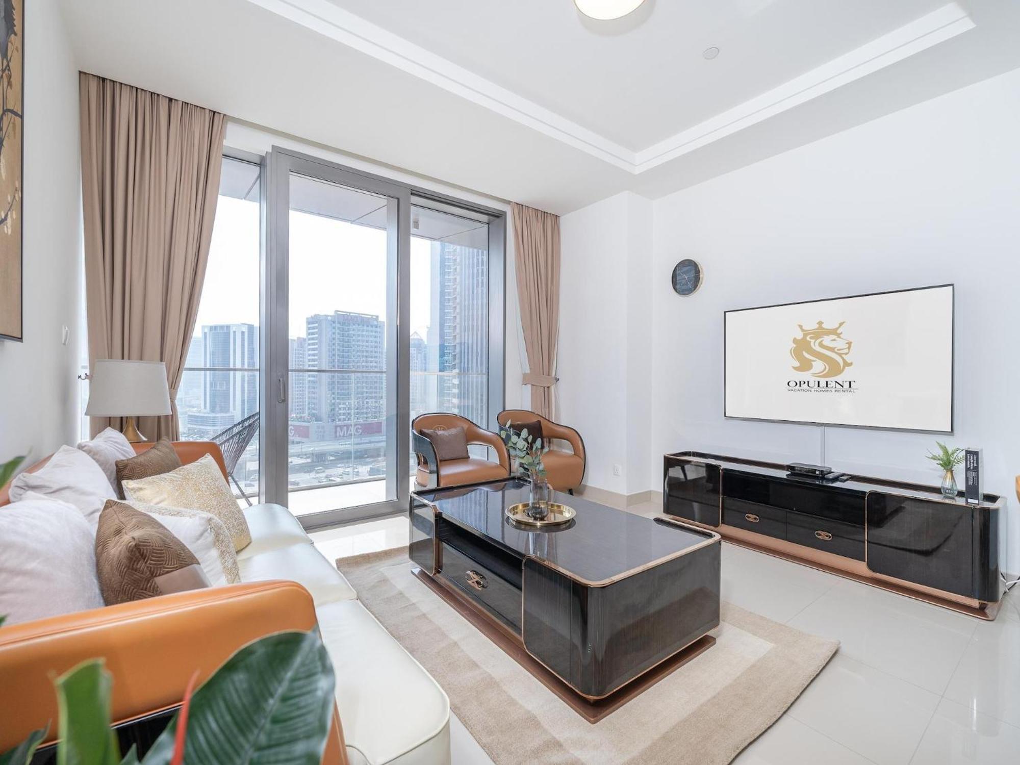 Luxurious Stylish Apartments Across Dubai Mall Burj Khalifa City Views Εξωτερικό φωτογραφία