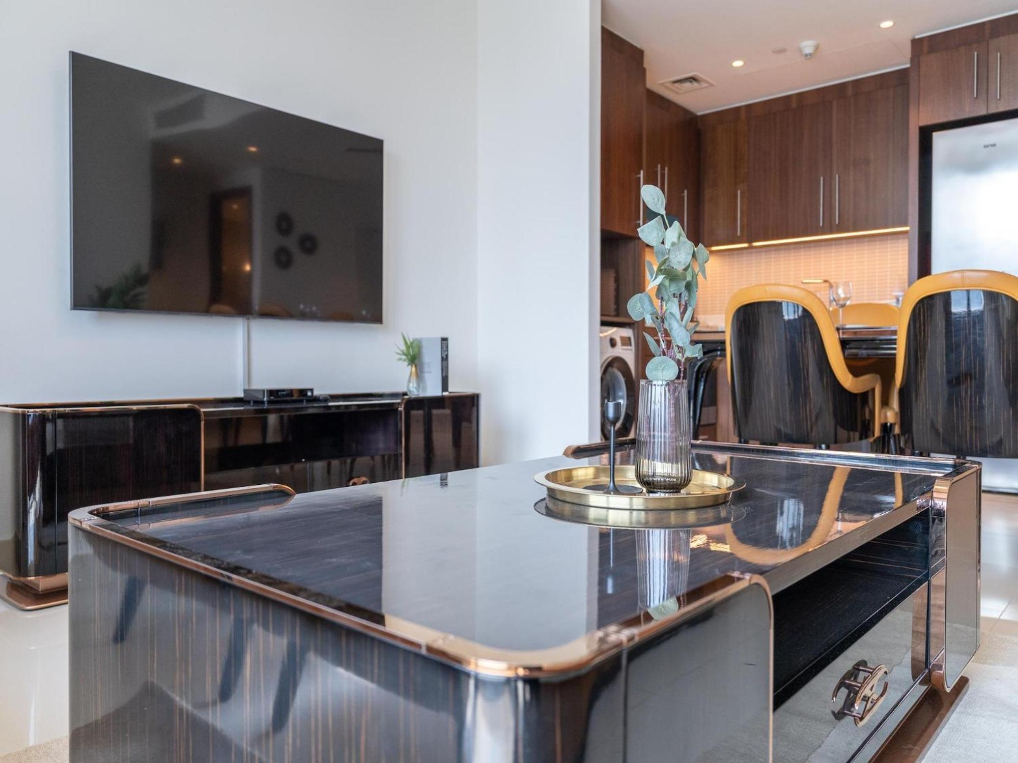 Luxurious Stylish Apartments Across Dubai Mall Burj Khalifa City Views Εξωτερικό φωτογραφία