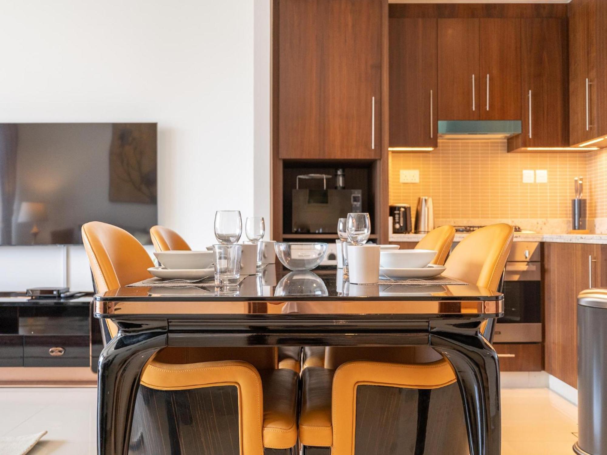Luxurious Stylish Apartments Across Dubai Mall Burj Khalifa City Views Εξωτερικό φωτογραφία