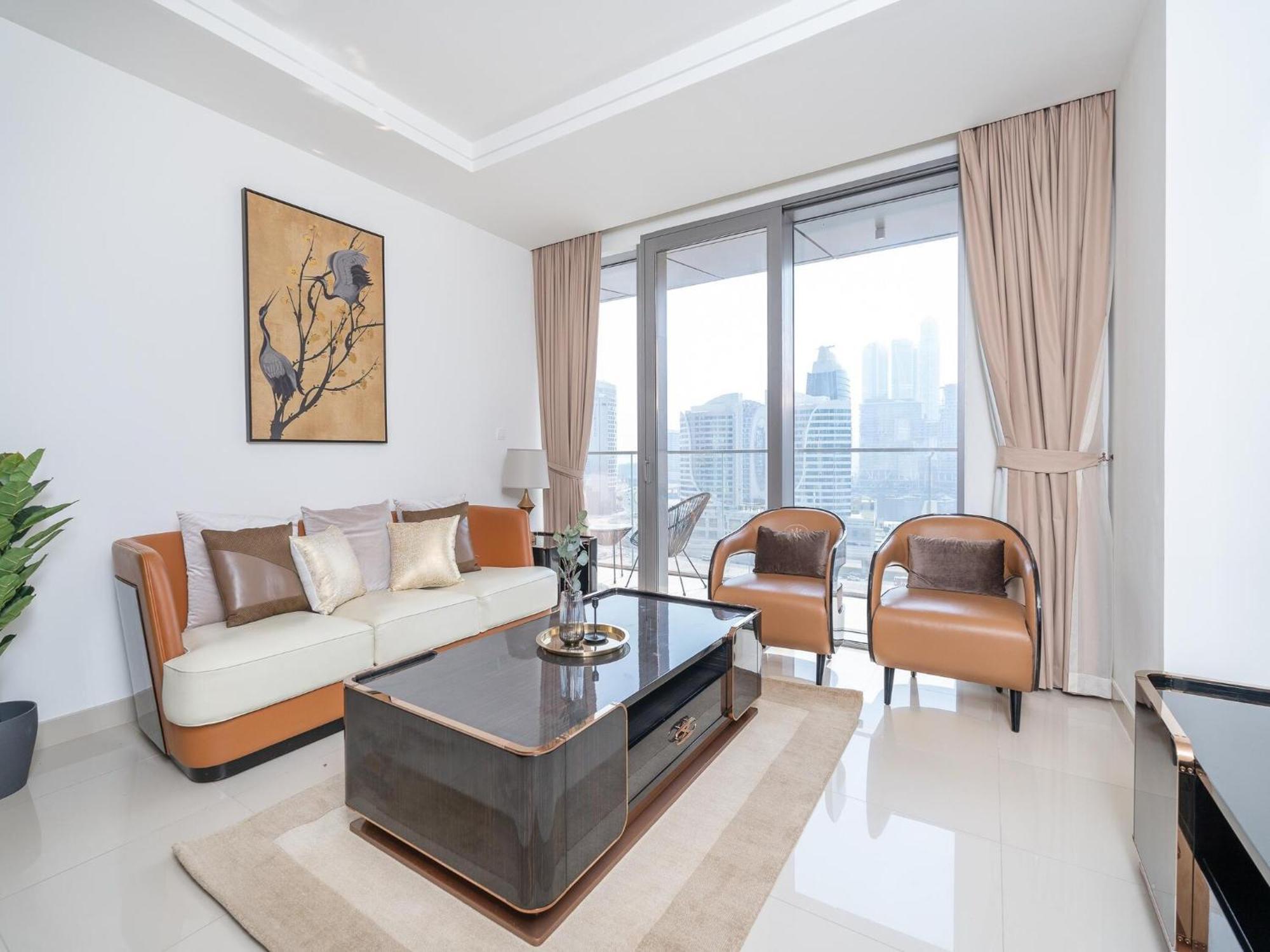 Luxurious Stylish Apartments Across Dubai Mall Burj Khalifa City Views Εξωτερικό φωτογραφία